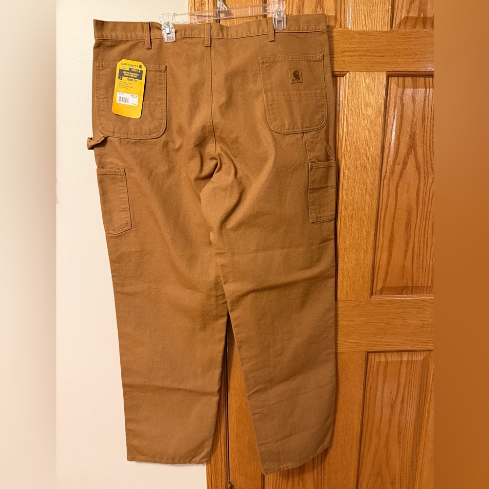 NWT Carhartt men’s loose fit washed Duck utility work pants, 100% cott, 44 x 36